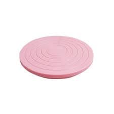 BASE GIRATORIA PLAST ROSA COLORISMA