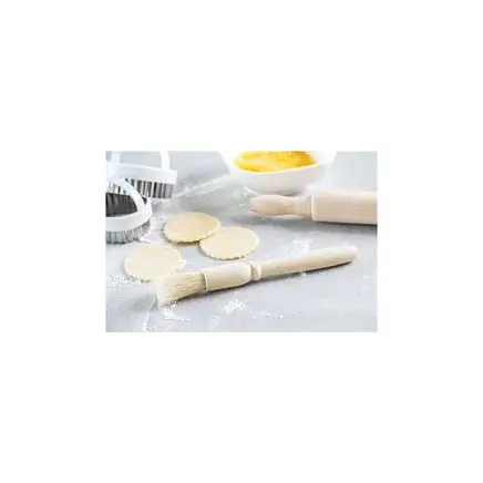 JGO PINCEL MGO MADERA AZUL 18cm 10 pz