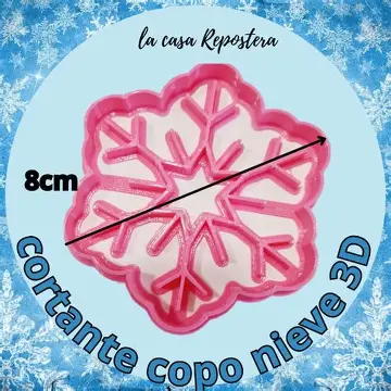 JGO CORTA/MARCADOR PLAST COPOS NIEVE 4pz  0.045