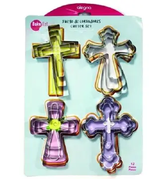 JGO CORTA AINOX CRUCES 3PZS