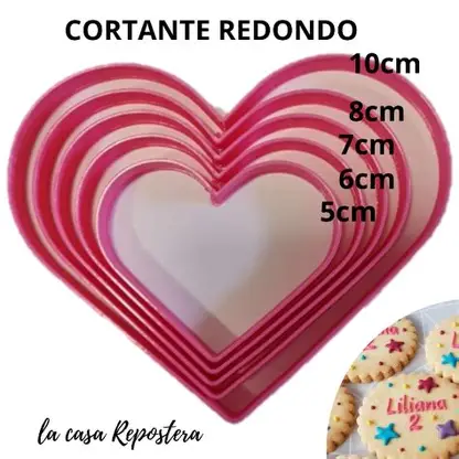 JGO CORTA/MARCA PLAST CORAZONES 10pz
