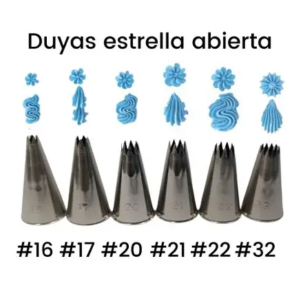 DUYA 17 ESTRELLA ABIERTA,FLOR CH
