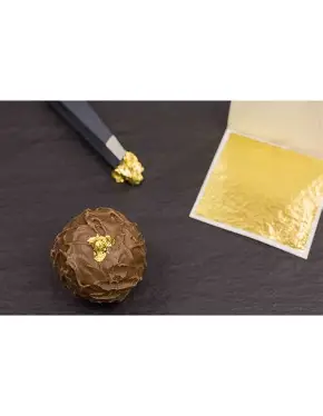 HOJA DE ORO COLOR ORO EGIPCIO 1PZ 9.5x8.5CM CHERRY