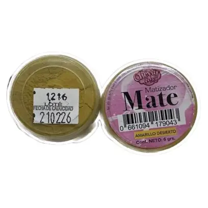 MATIZADOR MATE HF AMARILLO 7 gr