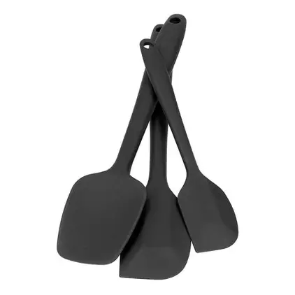 ESPATULA MINI SILICON NEGRA