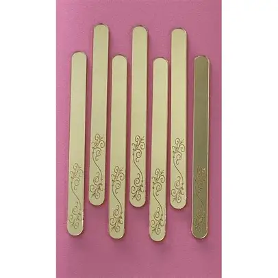 PALITOS PALETA ACRILICO DORADO