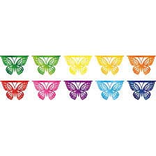 MARIPOSAS PAPEL 5PZ