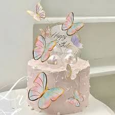 MARIPOSAS PAPEL 5PZ DELUX