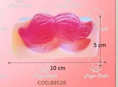 MOLDE SIL BIGOTE CHERRY