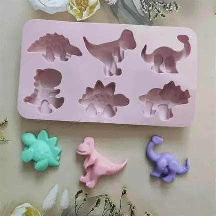 DINOSAURIOS SILICON PALETA CHERRY