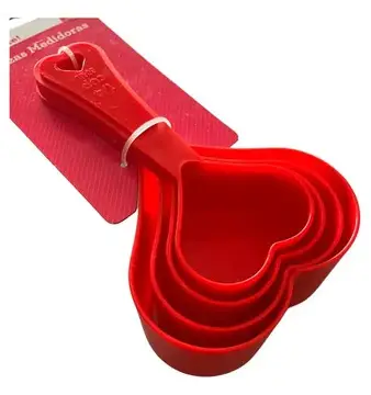 TAZAS MEDIDORA CORAZON