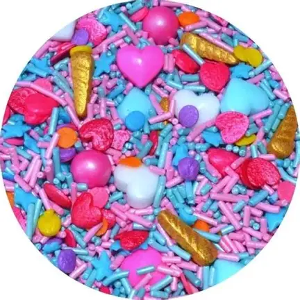 MEZCLA DE FIGURAS CONFITADAS UNICORN 100 GRS