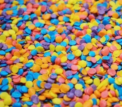 CONFETI MULTICOLOR 100GR