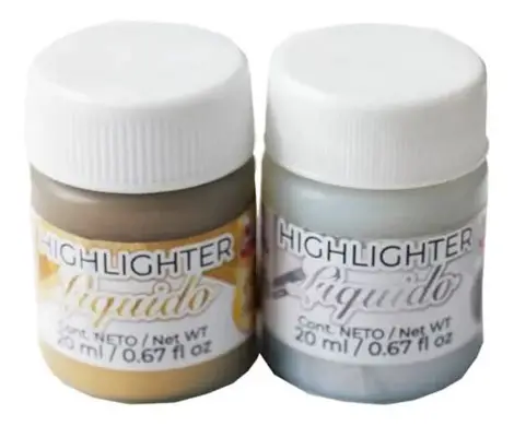 HIGHLIGHTER RESALTADOR LIQUIDO COLOR ORO 20 ML