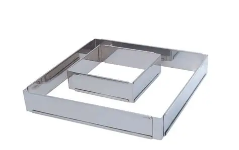 CUADRO AINOX 12x12x5cm