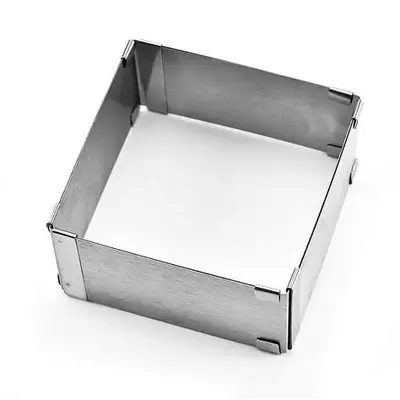 RECTANGULO AINOX 12x6x5cm