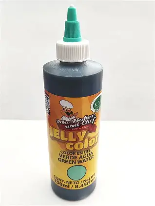 JELLY COLOR VERDE AGUA 250 ML