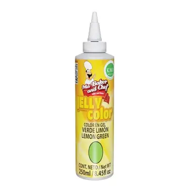 JELLY COLOR VERDE LIMON 250 ML