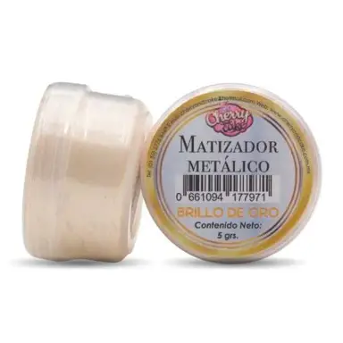 MATIZADOR METALICO BRILLO DE ORO CHERRY