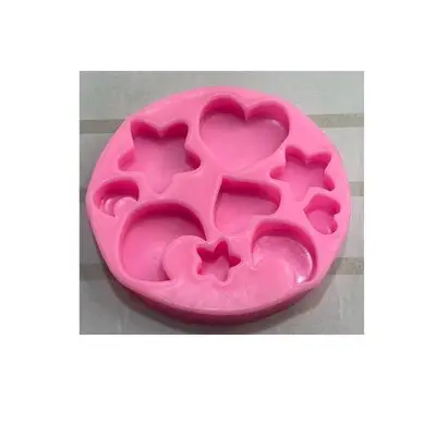 MOLDE SILICON ESTRELLA CORAZON
