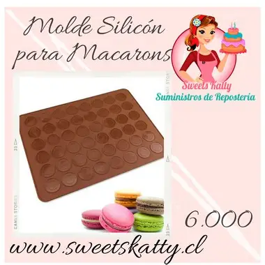 MOLDE SILI MACARRON