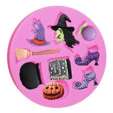 MOLDE SIL BRUJITAS VARIAS