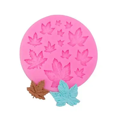 MOLDE SIL HOJA OTOÑO CHERRY