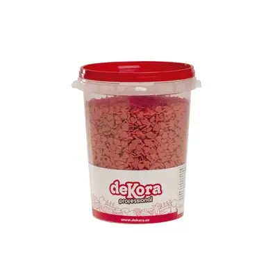 CONFETI REDONDO ROJO MINI 1kg