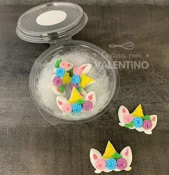 DECO AZUCAR CUERNO UNICORNIO COLORS 120g