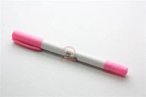 PLUMON DE DOBLE PUNTA COLOR ROSA