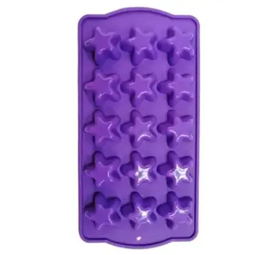 SILI ESTRELLAS 2.5x2.5x1.5cm 15cav