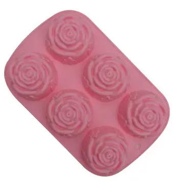 MOLDE SILI ROSAS Ø7cMOLDE 6cav