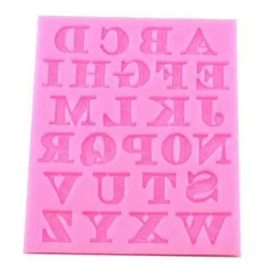 MOLDE SILI ALFABETO MAYUSCULAS 26cav