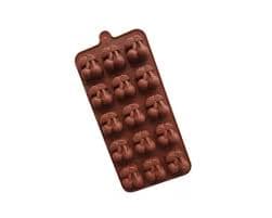 MOLDE SILI CEREZAS 15cav 21x10x1cm