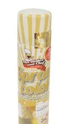 SPRAY COLOR METALICO ORO GUERRERO 45 G