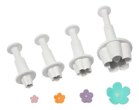 JGO CORTADOR EYECTOR DULCE CUPCAKE 4 PZ