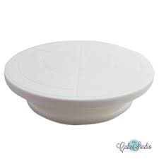 BASE GIRATORIA PLAST BLANCA Ø28x6.5 cm