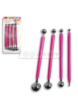 JGO HERRAMIENTAS MODELADO ESFERAS 4pz