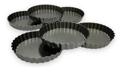 JGO MOLDE AA TARTALETA Ø12x1.8cMOLDE 6pz