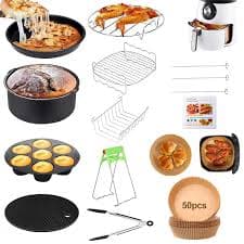 MOLDE PAPEL AIR FRYER 10PZ