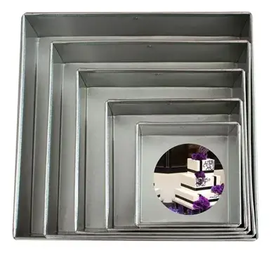 MOLDE CUADRADO 22*22 CAL. 18