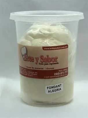 FONDANT BLANCO ALEGRIA (1,250g)