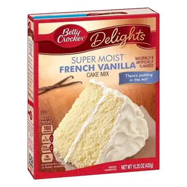 BETTY CROCKER VAINILLA 432GR