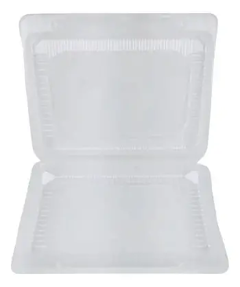 BISAGRA DE PET/T, 24X16X4 CM, MULTIUSOS. 250 PZAS.