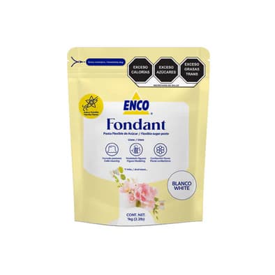 FONDANT ENCO BLANCO 1KG 3276