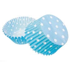 CAPACILLO STD POLKA DOT AZUL CIELO 100pz