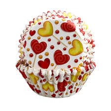 CAPACILLO STD PALETA DE CORAZON 100pz