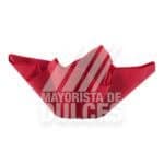 CAPACILLO RUFFLED ROJO 24pz