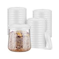 TAPA LISA C/RESPIRADOR P/ ENVASE DE 6 Y 8 OZ