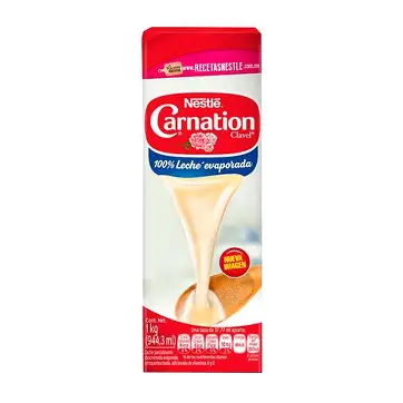 LECHE EVAPORADA 1 KG CARNATION